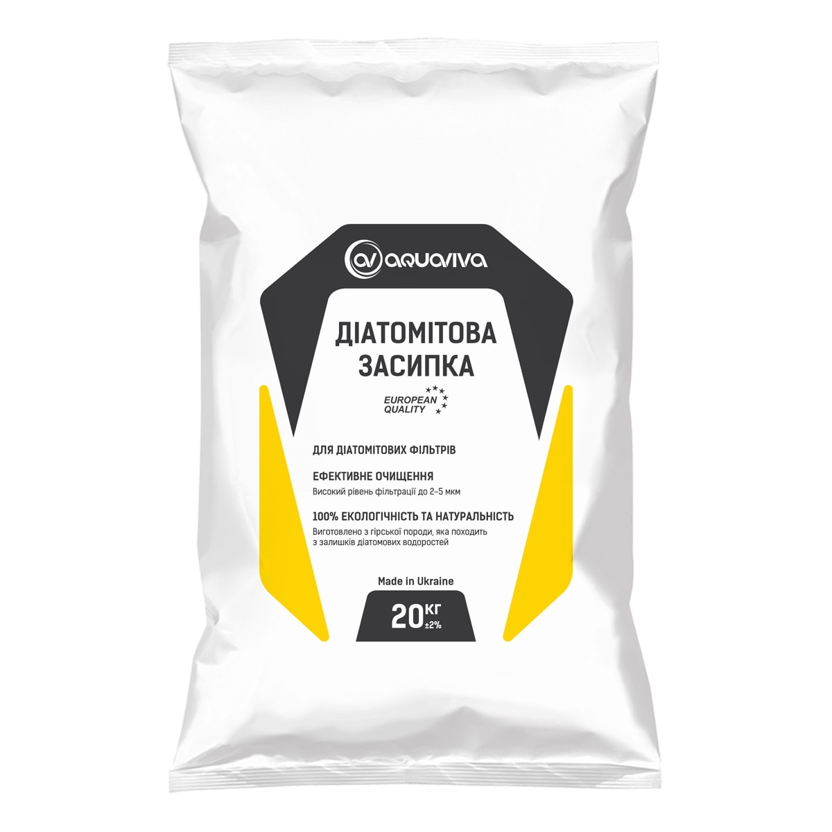 Диатомитовая земля Aquaviva 20 кг